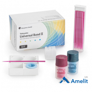 Адгезив Universal Bond II (Tokuyama Dental), набір: 5 мл+ 4 мл, аксесуари